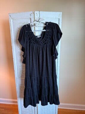Max Studio Black Dress